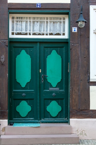 Gruene Tuer