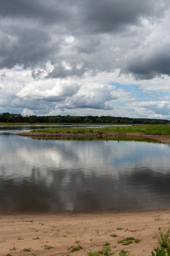 Wolken-Spiegelung