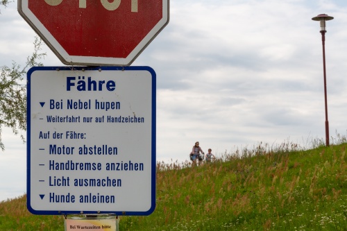 Bei Nebel hupen