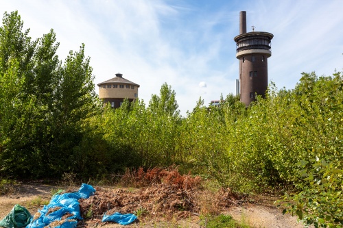 Zoom-In Wasser- und Rundturm Gaswerk Ost