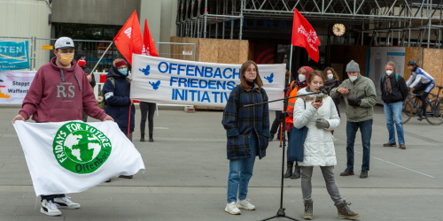 Carina Toenges und Patritzia Schmitt - Frydays for Future Offenbach