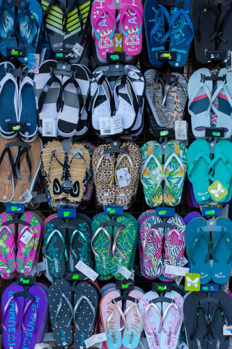 Farben und Muster fuer den Strand