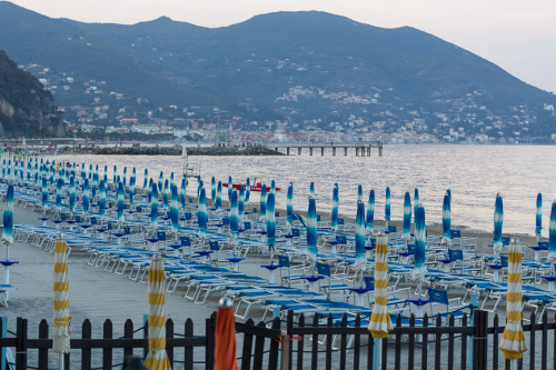 Laigueglia - Blauer Strand