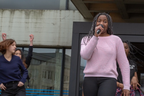Princess und ihre Tanzgruppe