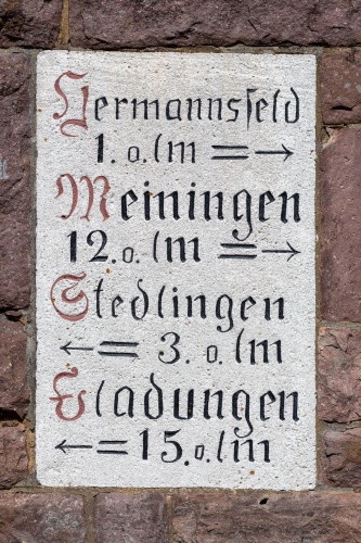 Hermannsfeld, Meiningen, Stedlingen, Fladungen