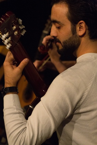 Zoom-In Eiad Eissa - Gitarre