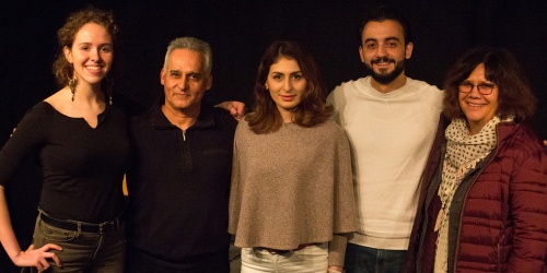 Zoom-In Irina Rath, Sadegh Moazzen, NN, Eiad Eissa, Sonja Arnold