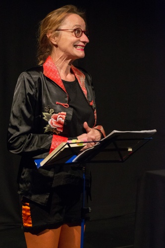 Zoom-In Barbara Englert spielte