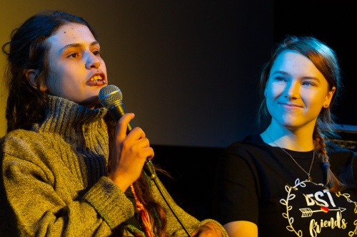 Julia Endres und Carina Fridays for Future