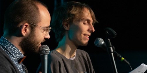 Moderation- Finn Holitzka und Samuel Kramer