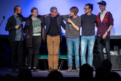 Schlussablaus- Finn Holitzka, Mirjam Reiniger, Juston Busse, Samuel Kramer, Sebastian Bender, Sascha Schirrmacher