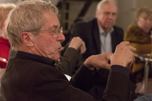 Ulrich Meckler beim Publikumsgespraech