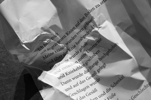 Gesang von der Schaukel