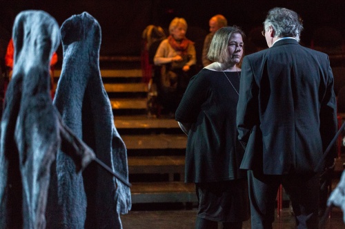 Ulrike Streck-Plath (Kuenstlerin), Winfried Becker (GallusTheater)