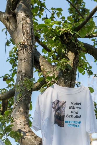 Rettet Baeumde und Schulhof- Beethovenschule
