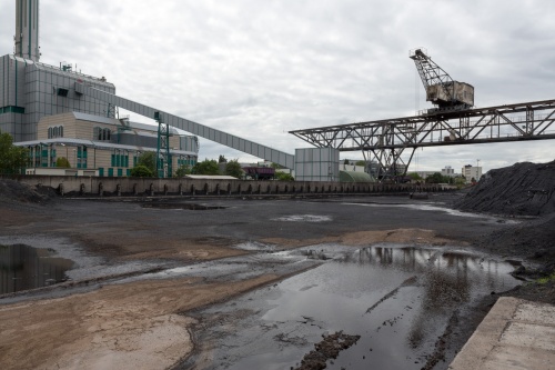 07 Kran Kohlefoerderband und Kraftwerk