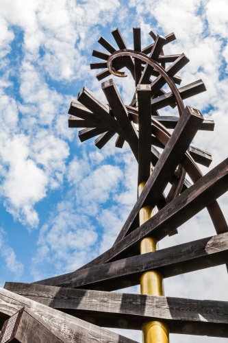 Doppelhelix am Kulturgleis