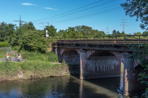 Eisenbahnbruecke Nied