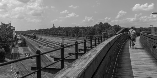 Auf der Lahmeyerbruecke