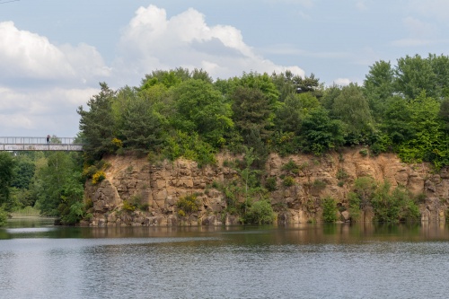 Vergrößern Durchbruch vom Vogelsberger See zum Oberwaldsee