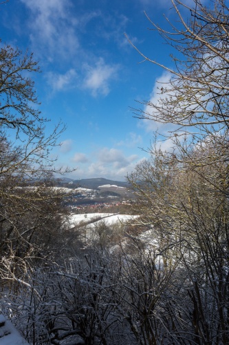 Blick vom Battenstein Richtung Hilders