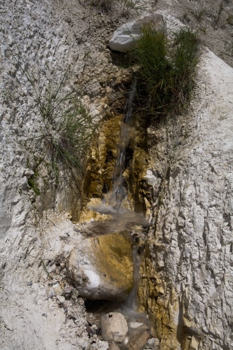 Wasserfall an der Steilkueste