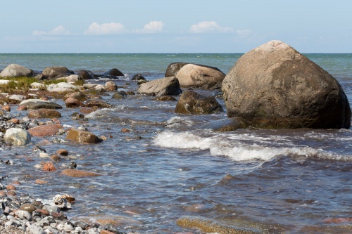 Findling an der Kreidekueste-10