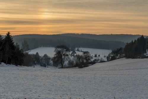 Blick vom Galgenberg in Hayingen
