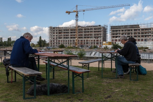 Architekten bei der -Arbeit-